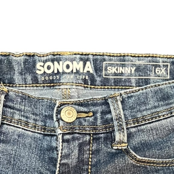 Sonoma Skinny Jeans Girls Size 6X - Picture 7 of 9